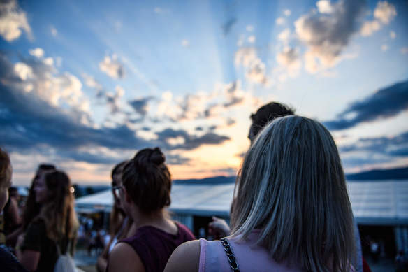 Stimmungsbild am Openair Etziken